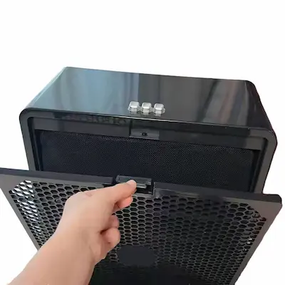 Filtre lavable haute densité pour extracteur d'air de douche bronzante