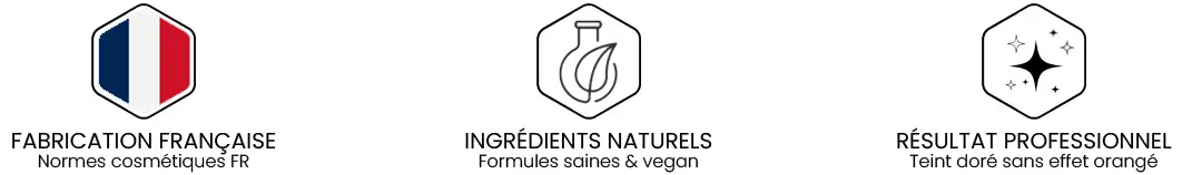 Fabricant français de bronzage : soins naturels et matériel de spray tan professionnel