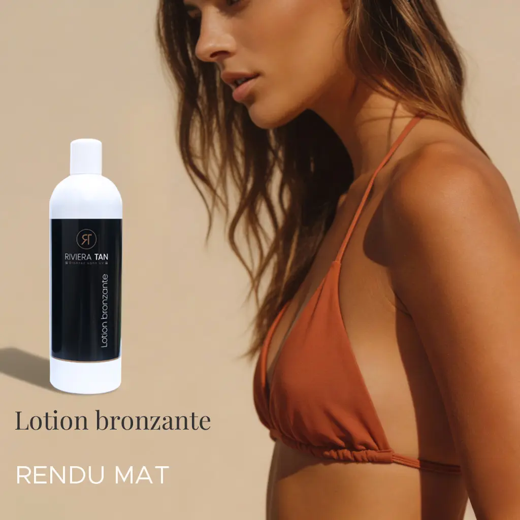 Lotion bronzante rendu mat Riviera Tan